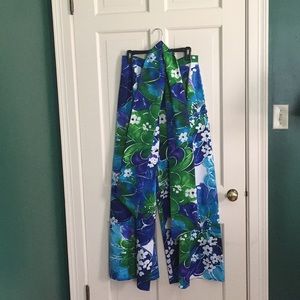 Vintage Tori Richard Palazzo pants size 16.